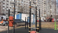 Площадка для воркаута в городе Москва №13100 Маленькая Хомуты фото