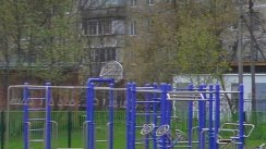 Площадка для воркаута в городе Москва №13104 Средняя Современная фото