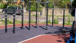Площадка для воркаута в городе Калининград №13127 Большая Современная фото