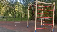 Площадка для воркаута в городе Жуковский №13132 Маленькая Современная фото