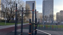 Площадка для воркаута в городе Москва №43 Средняя Современная фото