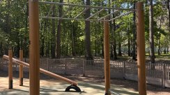 Площадка для воркаута в городе Жуковский №2266 Средняя Хомуты фото