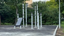 Площадка для воркаута в городе Москва №13159 Средняя Современная фото