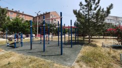 Площадка для воркаута в городе Феодосия №13161 Средняя Хомуты фото