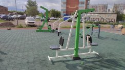 Площадка для воркаута в городе Красноярск №13163 Средняя Современная фото