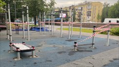 Площадка для воркаута в городе Москва №13164 Маленькая Советская фото