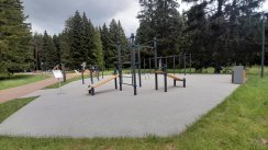 Площадка для воркаута в городе Сергиев Посад №13177 Средняя Хомуты фото