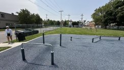 Площадка для воркаута в городе Ниагара-Фолс №13186 Большая Современная фото