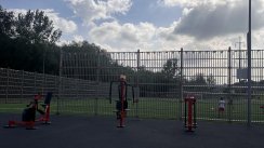 Площадка для воркаута в городе Москва №13189 Большая Современная фото