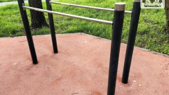 Площадка для воркаута в городе Москва №13204 Средняя Современная фото