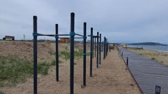 Площадка для воркаута в городе Южно-Сахалинск №13210 Средняя Хомуты фото