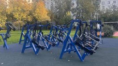 Площадка для воркаута в городе Москва №13212 Средняя Современная фото