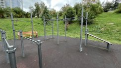 Площадка для воркаута в городе Сочи №13222 Средняя Современная фото