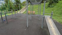 Площадка для воркаута в городе Сочи №13222 Средняя Современная фото