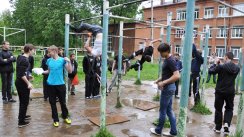 Площадка для воркаута в городе Клин №1007 Большая Легендарная фото