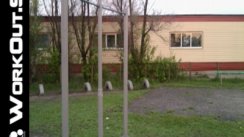 Площадка для воркаута в городе Барнаул №881 Средняя Современная фото