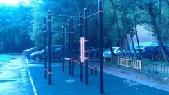 Площадка для воркаута в городе Москва №1652 Маленькая Хомуты фото
