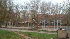 Площадка для воркаута в городе Пермь №1271 Средняя Советская фото