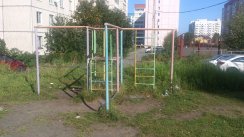 Площадка для воркаута в городе Петрозаводск №4265 Маленькая Советская фото