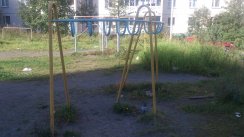 Площадка для воркаута в городе Петрозаводск №4265 Маленькая Советская фото