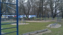 Площадка для воркаута в городе Апшеронск №4736 Средняя Современная фото