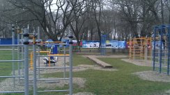 Площадка для воркаута в городе Апшеронск №4736 Средняя Современная фото