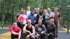 Сбор участников 100-дневного воркаута (Москва)