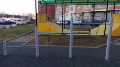 Площадка для воркаута в городе Красногорск №5105 Средняя Современная фото