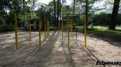 Площадка для воркаута в городе Люблинец №3666 Средняя Современная фото