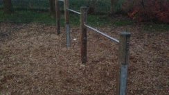 Площадка для воркаута в городе Дюлькен №3805 Средняя Советская фото