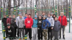 Сбор участников 100-дневного воркаута [1] + Тренировка с The Patriots (Москва)