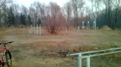 Площадка для воркаута в городе Омск №34 Средняя Советская фото