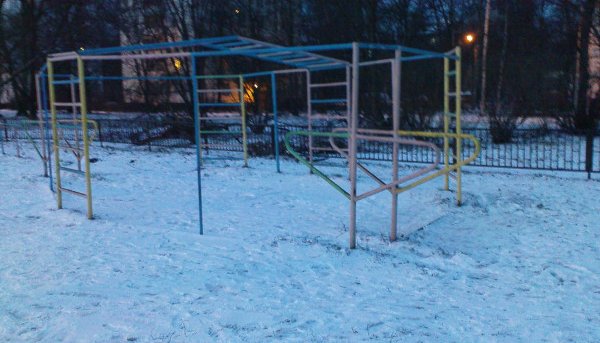 Площадка для воркаута в городе Санкт-Петербург №445 Маленькая Советская фото