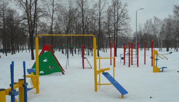 Площадка для воркаута в городе Дзержинск №4901 Средняя Современная фото