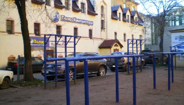 Площадка для воркаута в городе Санкт-Петербург №404 Средняя Советская фото