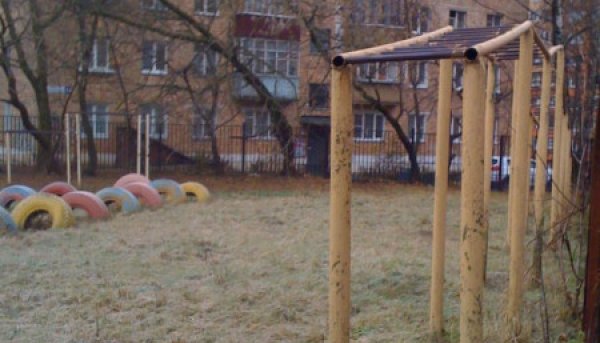 Площадка для воркаута в городе Красногорск №4603 Средняя Советская фото
