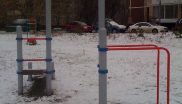 Площадка для воркаута в городе Москва №4600 Маленькая Хомуты фото