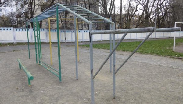 Площадка для воркаута в городе Киев №2074 Средняя Советская фото