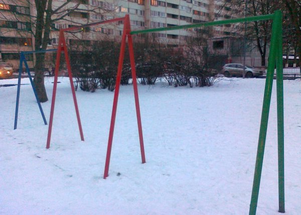 Площадка для воркаута в городе Санкт-Петербург №2057 Маленькая Советская фото