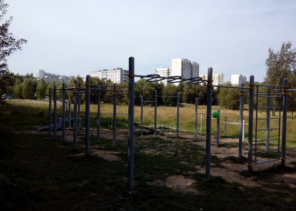 Площадка для воркаута в городе Москва №4102 Средняя Хомуты фото