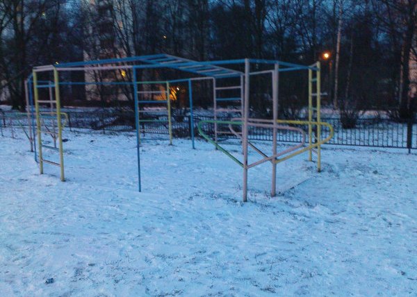 Площадка для воркаута в городе Санкт-Петербург №445 Маленькая Советская фото