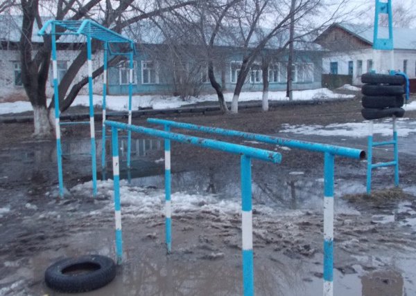 Площадка для воркаута в городе Сорочинск №2075 Средняя Советская фото