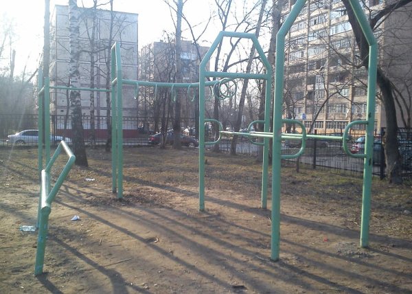 Площадка для воркаута в городе Балашиха №2064 Маленькая Советская фото