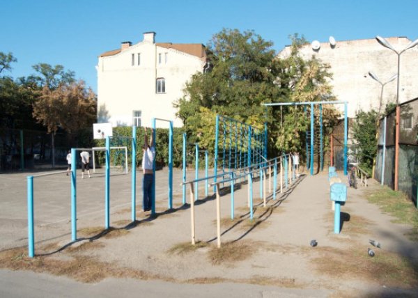 Площадка для воркаута в городе Киев №4381 Средняя Советская фото