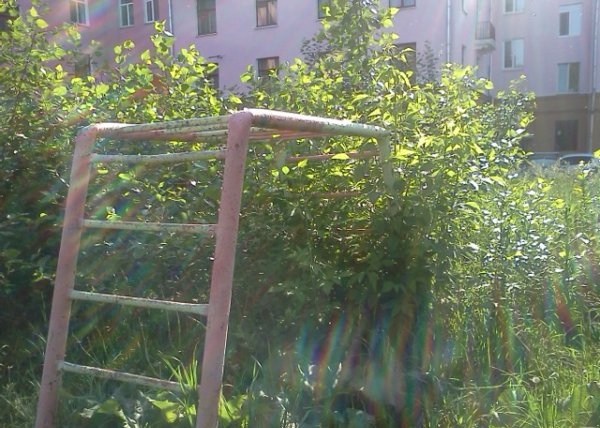 Площадка для воркаута в городе Пермь №965 Маленькая Советская фото