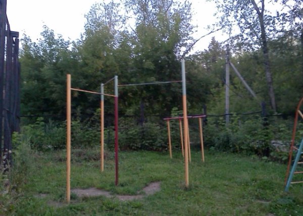 Площадка для воркаута в городе Пермь №1126 Маленькая Советская фото