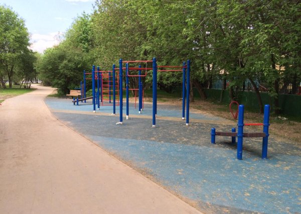 Площадка для воркаута в городе Москва №4778 Средняя Хомуты фото