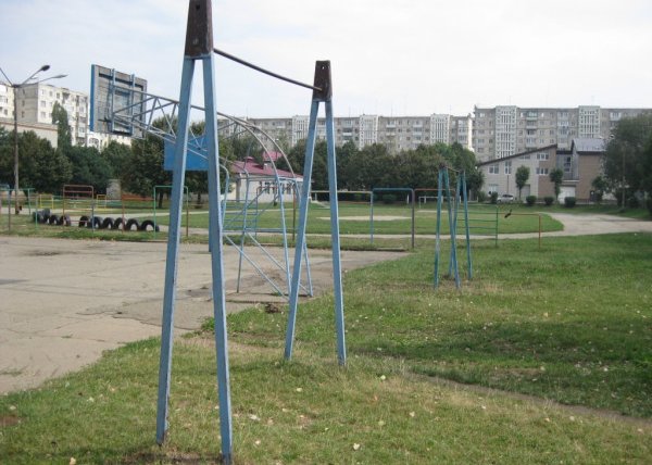 Площадка для воркаута в городе Ставрополь №1184 Средняя Советская фото