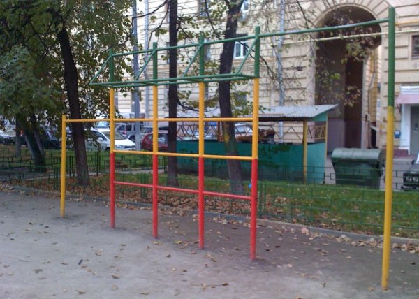 Площадка для воркаута в городе Москва №4441 Маленькая Советская фото
