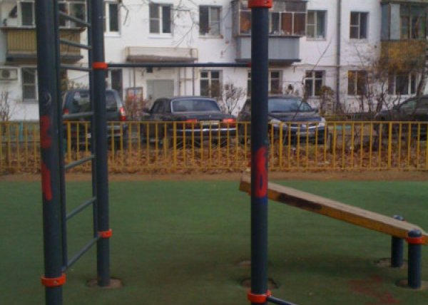 Площадка для воркаута в городе Красногорск №4558 Маленькая Хомуты фото
